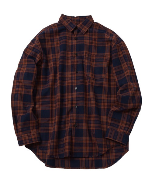 GLAZOS(グラソス)の「チェックシャツ(その他トップス・キッズ・レッド/ベージュ系その他/グリーン・150cm/160cm/170cm/140cm)」の1枚目の写真