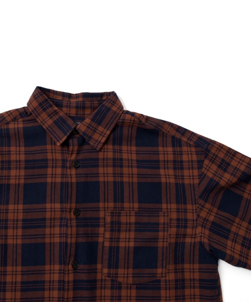 GLAZOS(グラソス)の「チェックシャツ(その他トップス・キッズ・レッド/ベージュ系その他/グリーン・150cm/160cm/170cm/140cm)」の7枚目の写真