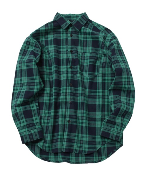 GLAZOS(グラソス)の「チェックシャツ(その他トップス・キッズ・レッド/ベージュ系その他/グリーン・150cm/160cm/170cm/140cm)」の12枚目の写真