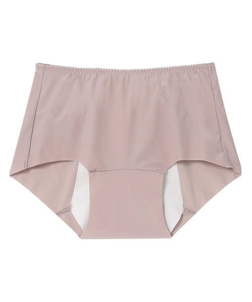 AMPHI（アンフィ）の「シンプル　サニタリーショーツ（ショーツ・レディース・ピンク/ブラック/ダークベージュ・MEDIUM/LARGE）」の2枚目の写真