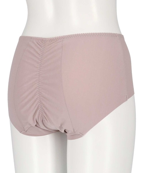 AMPHI（アンフィ）の「シンプル　サニタリーショーツ（ショーツ・レディース・ピンク/ブラック/ダークベージュ・MEDIUM/LARGE）」の6枚目の写真