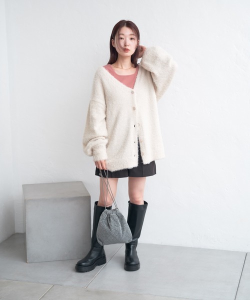 タイムセール中‼️Kastane カスタネ　シャギーコート　アイボリー Kastane（カスタネ）の「シャギーコート（その他アウター）」 - WEAR