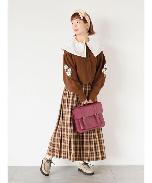 ehka sopo（エヘカソポ）の「刺繍襟ブラウス（シャツ/ブラウス・レディース・オフホワイト/キナリ・F）」の16枚目の写真