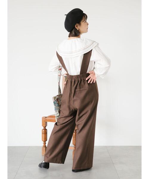 ehka sopo（エヘカソポ）の「刺繍襟ブラウス（シャツ/ブラウス・レディース・オフホワイト/キナリ・F）」の19枚目の写真