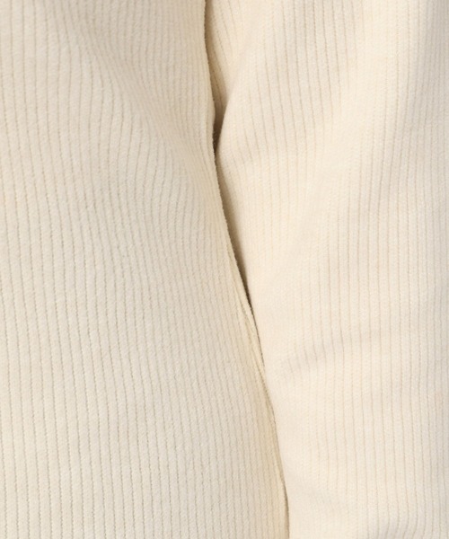 mysty woman(ミスティウーマン)の「起毛テレコストリングプルオーバー 988331(Tシャツ/カットソー・レディース・ブラック/アイボリー・FREE)」の13枚目の写真