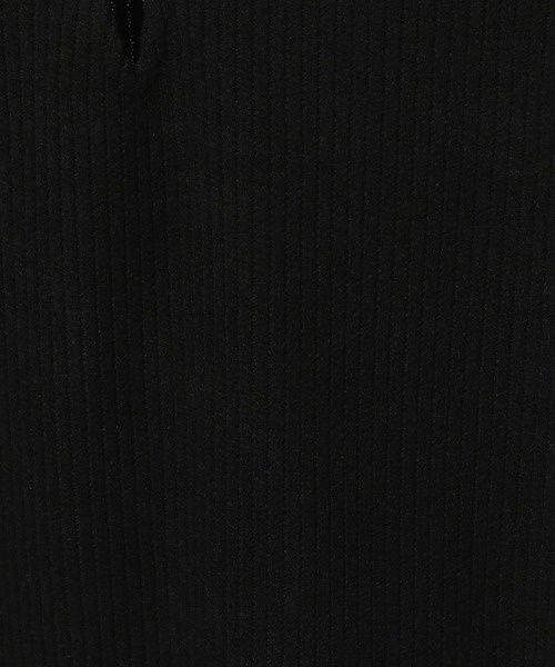 mysty woman(ミスティウーマン)の「起毛テレコストリングプルオーバー 988331(Tシャツ/カットソー・レディース・ブラック/アイボリー・FREE)」の14枚目の写真