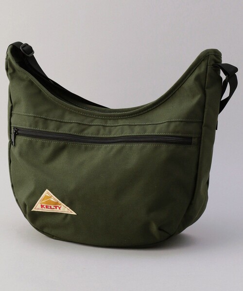 FREAK'S STORE(フリークスストア)の「限定展開 KELTY/ケルティ HALF MOON SHOULDER BAG / ハーフムーンショルダーバッグ / ナイロン バッグ(ショルダーバッグ・メンズ・ブラウン/ブラック/オリーブ/ベージュ・フリ-)」の4枚目の写真