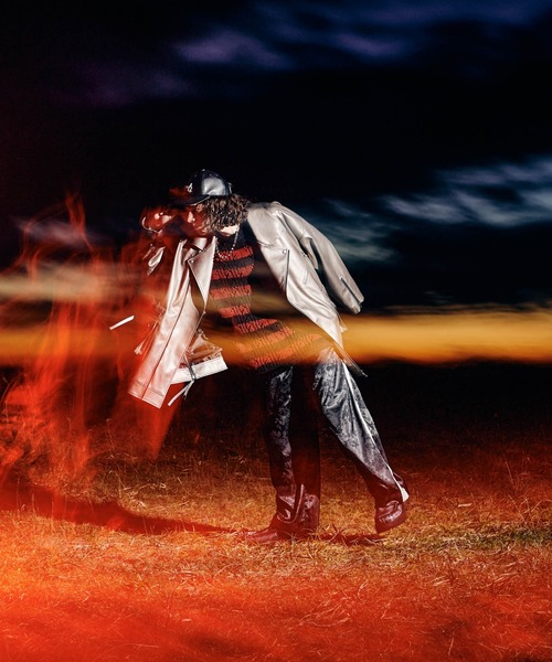 glamb（グラム）の「4XL Riders Jacket / フォーエックスエルライダースジャケット（ライダースジャケット・メンズ・シルバー/ブラック・FREE）」の7枚目の写真