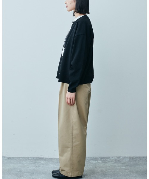 THREE FIFTY STANDARD(スリーフィフティースタンダード)の「THREE FIFTY STANDARD スタンダードなチノパンツ(チノパンツ・レディース・ライトベージュ/ベージュ・MEDIUM/LARGE/X-LARGE/XX-LARGE)」の12枚目の写真