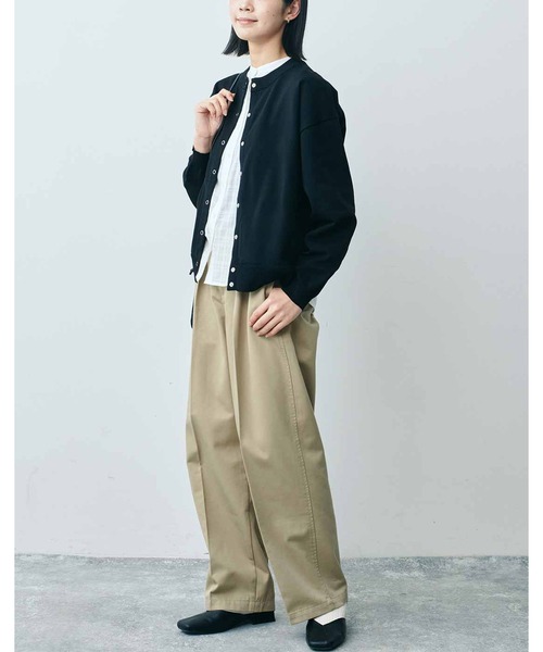 THREE FIFTY STANDARD(スリーフィフティースタンダード)の「THREE FIFTY STANDARD スタンダードなチノパンツ(チノパンツ・レディース・ライトベージュ/ベージュ・MEDIUM/LARGE/X-LARGE/XX-LARGE)」の10枚目の写真