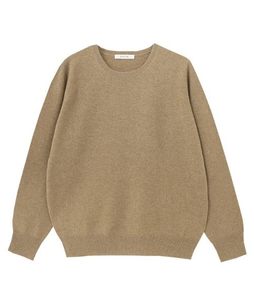 セール】[RASW]カシミヤ100％クルーネックニット（ニット/セーター