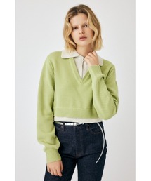 MOUSSY｜マウジーのニット/セーター（グリーン・カーキ/緑色系）通販 