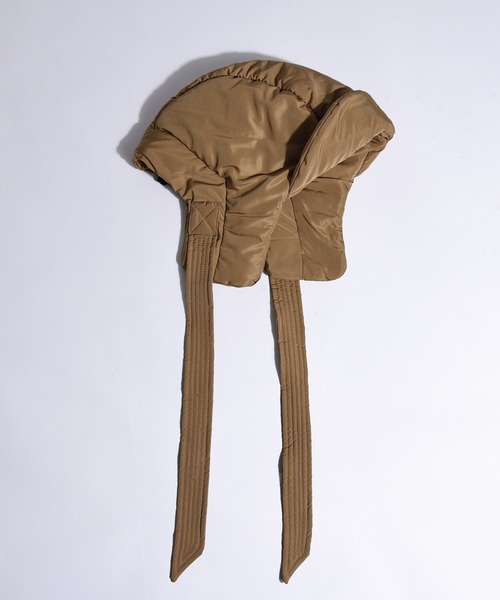 CALIFORNIA OUTFITTERS（カリフォルニア アウトフィッターズ）の「Z-2-SP 11B13,11C9  フライトキャップ パテット ボア イヤーフラップ付き（キャップ・レディース・ベージュ/ブラック/アイボリー/ブラック系1/グレー/ベージュ系1・ONESIZE）」の6枚目の写真