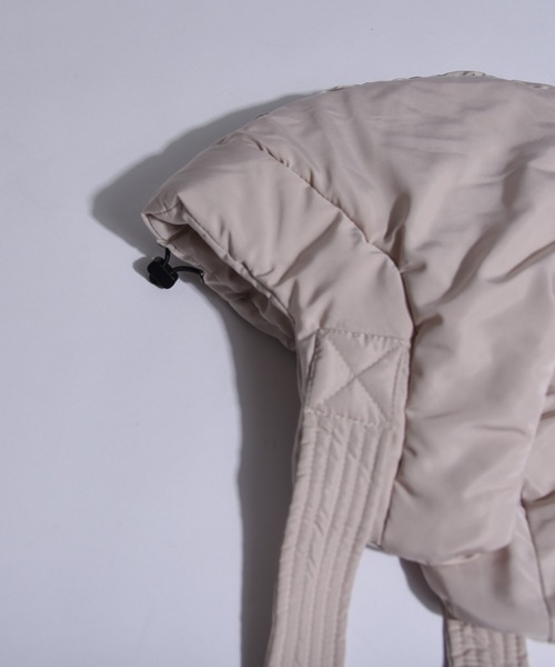 CALIFORNIA OUTFITTERS（カリフォルニア アウトフィッターズ）の「Z-2-SP 11B13,11C9  フライトキャップ パテット ボア イヤーフラップ付き（キャップ・レディース・ベージュ/ブラック/アイボリー/ブラック系1/グレー/ベージュ系1・ONESIZE）」の19枚目の写真