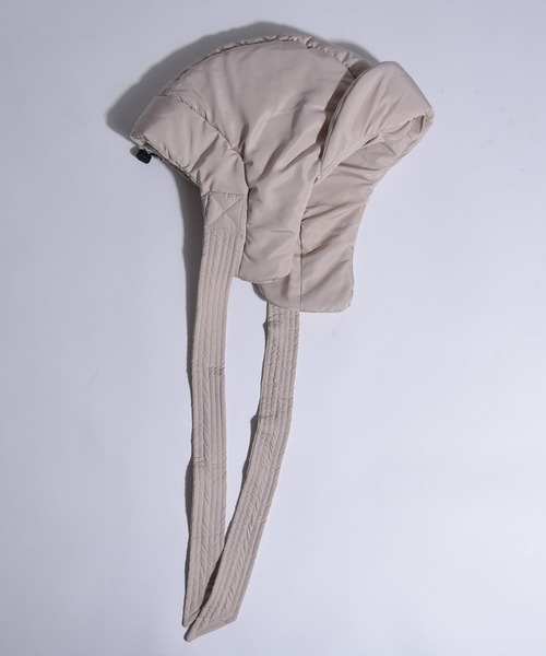 CALIFORNIA OUTFITTERS（カリフォルニア アウトフィッターズ）の「Z-2-SP 11B13,11C9  フライトキャップ パテット ボア イヤーフラップ付き（キャップ・レディース・ベージュ/ブラック/アイボリー/ブラック系1/グレー/ベージュ系1・ONESIZE）」の18枚目の写真