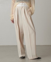 Lui's | マーベルトデザインワイドパンツ(その他パンツ)