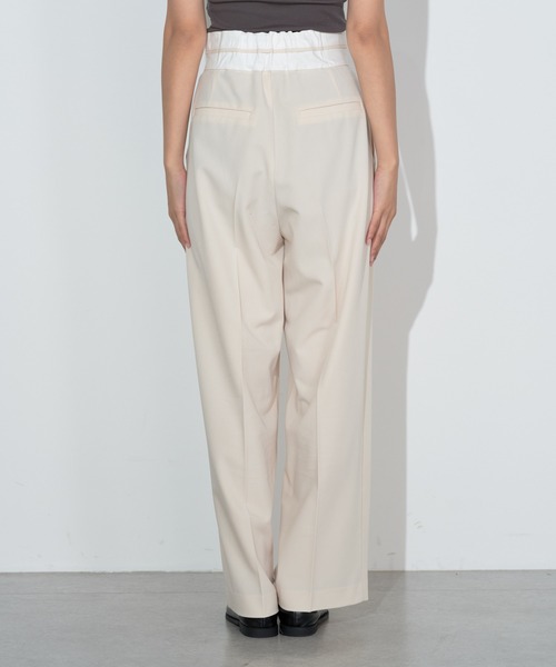 Lui's（ルイス）の「マーベルトデザインワイドパンツ（その他パンツ・レディース・ブラック/アイボリー・FREE）」の14枚目の写真