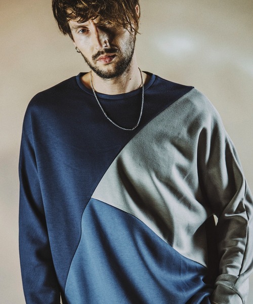 ボンディング切替ドルマンスリーブPO(プルオーバー)