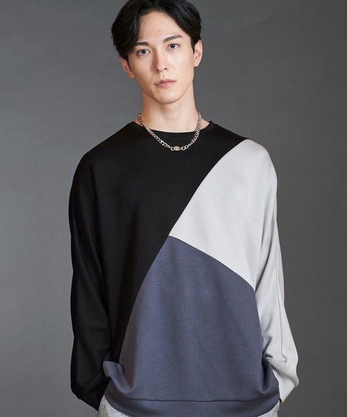 ボンディング切替ドルマンスリーブPO(プルオーバー)