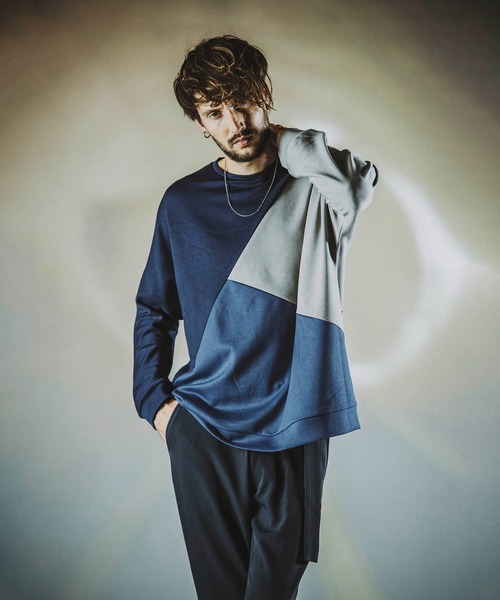 ボンディング切替ドルマンスリーブPO(プルオーバー)