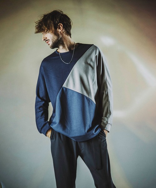 ボンディング切替ドルマンスリーブPO(プルオーバー)