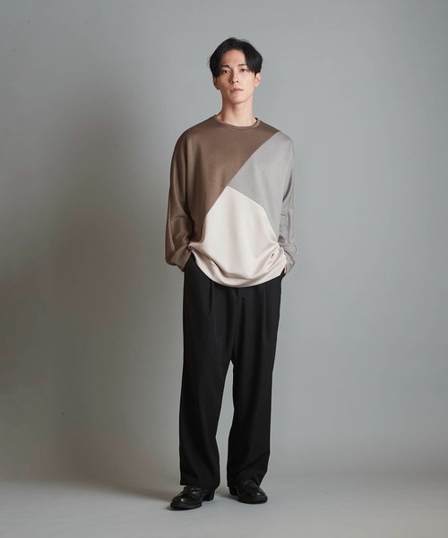 ボンディング切替ドルマンスリーブPO(プルオーバー)