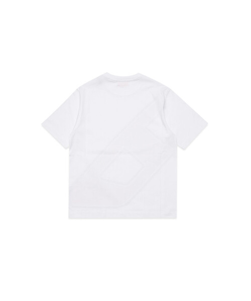 DIESEL(ディーゼル)の「キッズ Tシャツ TDAVE OVER(Tシャツ/カットソー・キッズ・ホワイト/ブラック・14Y/16Y/10Y/6Y/12Y/8Y/4Y)」の5枚目の写真