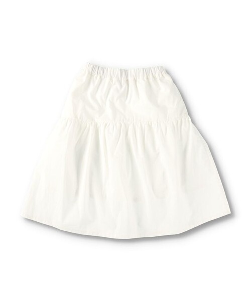 EDWIN（エドウィン）の「【Ou? by EDWIN】ティアードスカート（スカート・キッズ・オフホワイト・L/XL/M）」の2枚目の写真