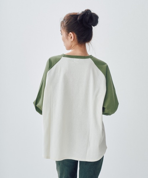 ロックラグランロングTシャツ（ユニセックス着用）（Tシャツ