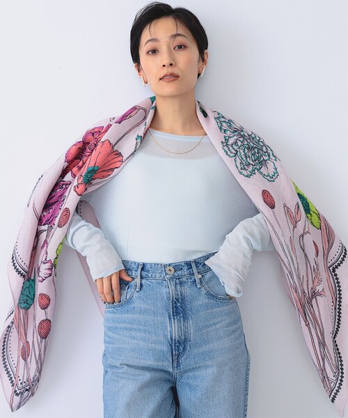 manipuri（マニプリ）の「manipuri / リネンミックス ストール