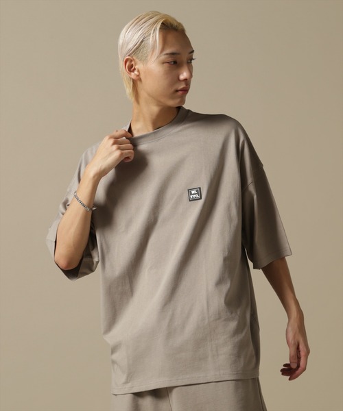 ＆プリントTシャツ＜セージグリーン＞(XS セージグリーン