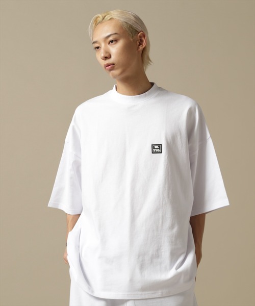 WHITELAND（ホワイトランド）の「【WEB&DEPOT限定】WHITELAND/ホワイトランド/OWL/MINI SILICON SST/シリコンタグ Tシャツ（Tシャツ/カットソー・メンズ・ブラック/ホワイト/カーキ・L/M）」の4枚目の写真