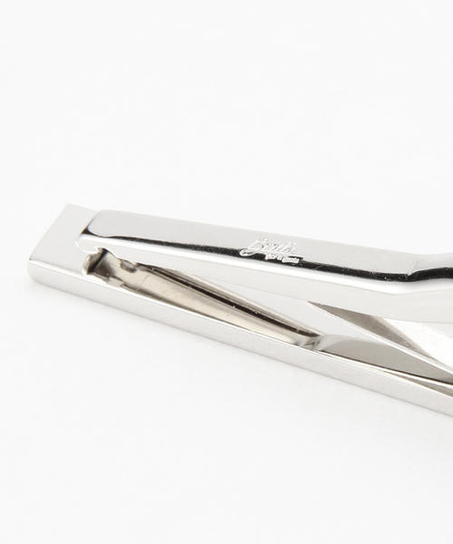 BRILLA per il gusto（ブリッラペルイルグースト）の「Brilla per il gusto / “波NAMI” タイバー マット（ネクタイピン・メンズ・シルバー/ゴールド・ONE SIZE）」の5枚目の写真