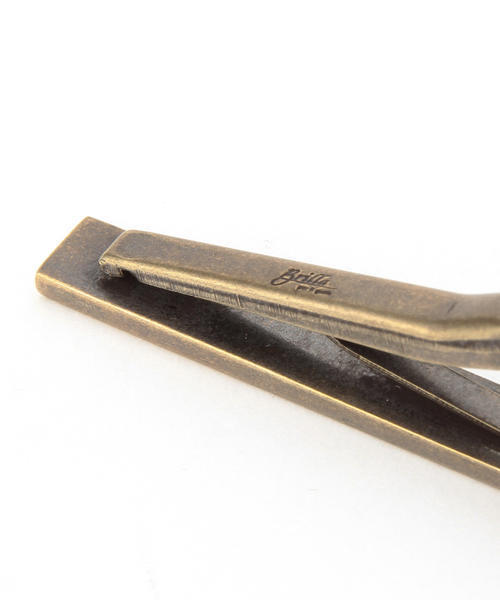 BRILLA per il gusto（ブリッラペルイルグースト）の「Brilla per il gusto / “波NAMI” タイバー マット（ネクタイピン・メンズ・シルバー/ゴールド・ONE SIZE）」の7枚目の写真