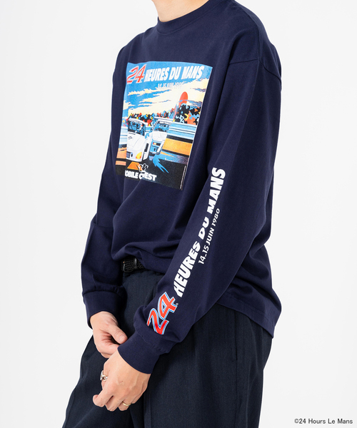 EDIFICE(エディフィス)の「【24 Hours of Le Mans】 グラフィックプリント ロングスリーブTシャツ(Tシャツ/カットソー・メンズ・ホワイト/ネイビー・MEDIUM/LARGE)」の19枚目の写真