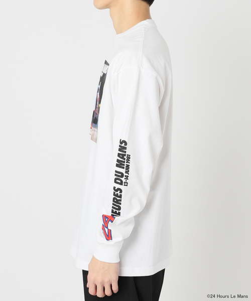 EDIFICE(エディフィス)の「【24 Hours of Le Mans】 グラフィックプリント ロングスリーブTシャツ(Tシャツ/カットソー・メンズ・ホワイト/ネイビー・MEDIUM/LARGE)」の20枚目の写真
