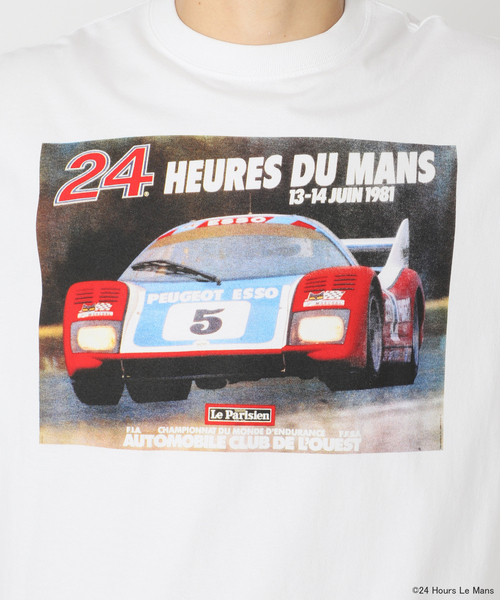 EDIFICE(エディフィス)の「【24 Hours of Le Mans】 グラフィックプリント ロングスリーブTシャツ(Tシャツ/カットソー・メンズ・ホワイト/ネイビー・MEDIUM/LARGE)」の9枚目の写真