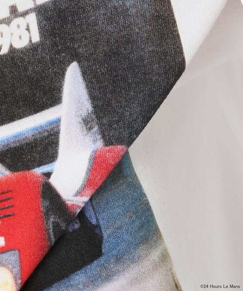EDIFICE(エディフィス)の「【24 Hours of Le Mans】 グラフィックプリント ロングスリーブTシャツ(Tシャツ/カットソー・メンズ・ホワイト/ネイビー・MEDIUM/LARGE)」の12枚目の写真