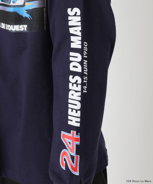 EDIFICE(エディフィス)の「【24 Hours of Le Mans】 グラフィックプリント ロングスリーブTシャツ(Tシャツ/カットソー・メンズ・ホワイト/ネイビー・MEDIUM/LARGE)」の13枚目の写真