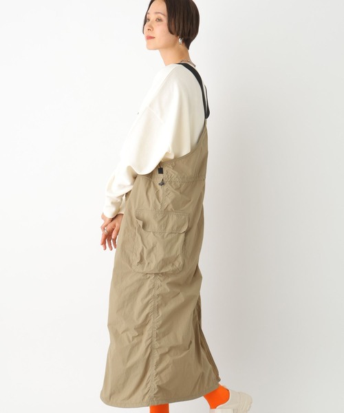 LEPSIM(レプシィム)の「ミリタリードロストジャンスカ 994235(ジャンパースカート・レディース・カモフラージュ/ライトカーキ/チャコールグレー・FREE)」の21枚目の写真