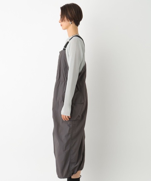 LEPSIM(レプシィム)の「ミリタリードロストジャンスカ 994235(ジャンパースカート・レディース・カモフラージュ/ライトカーキ/チャコールグレー・FREE)」の14枚目の写真