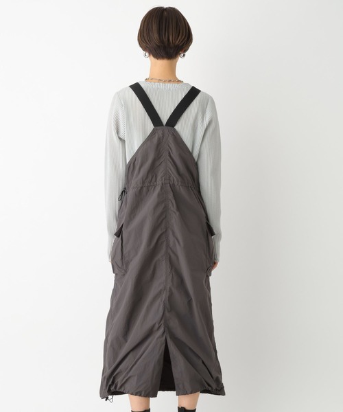 LEPSIM(レプシィム)の「ミリタリードロストジャンスカ 994235(ジャンパースカート・レディース・カモフラージュ/ライトカーキ/チャコールグレー・FREE)」の13枚目の写真