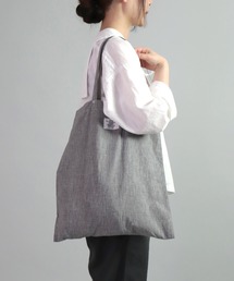 [OMNIGOD womens / オムニゴッド] リネンチェックレッスントート