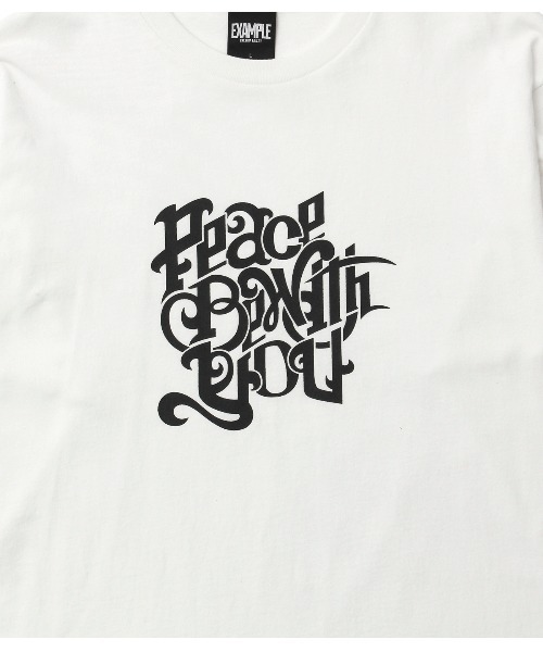 EXAMPLE(エグザンプル)の「EXAMPLE BLESSING WORLDS L/S TEE(Tシャツ/カットソー・メンズ・オレンジ/ホワイト/ブラック/オリーブ・L/XL/M/XXL)」の20枚目の写真