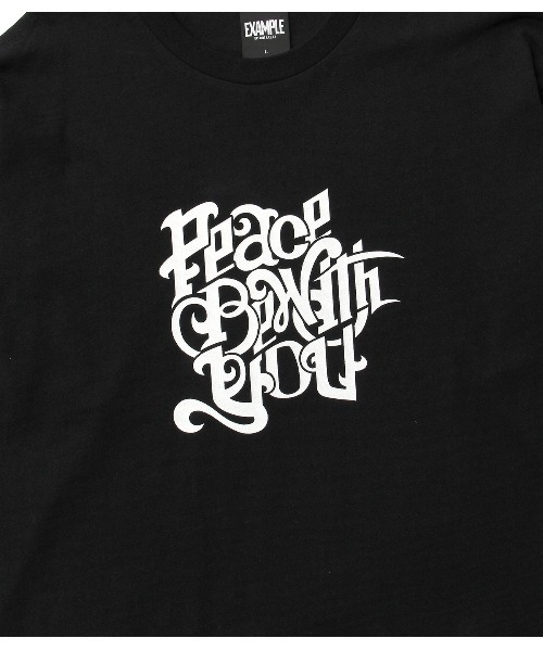 EXAMPLE(エグザンプル)の「EXAMPLE BLESSING WORLDS L/S TEE(Tシャツ/カットソー・メンズ・オレンジ/ホワイト/ブラック/オリーブ・L/XL/M/XXL)」の14枚目の写真
