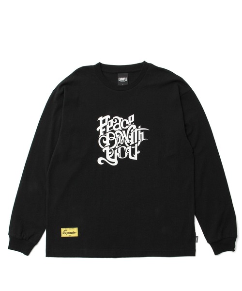 EXAMPLE(エグザンプル)の「EXAMPLE BLESSING WORLDS L/S TEE(Tシャツ/カットソー・メンズ・オレンジ/ホワイト/ブラック/オリーブ・L/XL/M/XXL)」の16枚目の写真