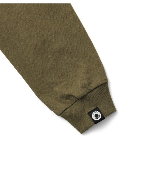 EXAMPLE(エグザンプル)の「EXAMPLE BLESSING WORLDS L/S TEE(Tシャツ/カットソー・メンズ・オレンジ/ホワイト/ブラック/オリーブ・L/XL/M/XXL)」の5枚目の写真