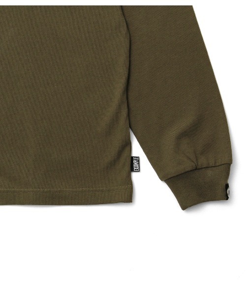 EXAMPLE(エグザンプル)の「EXAMPLE BLESSING WORLDS L/S TEE(Tシャツ/カットソー・メンズ・オレンジ/ホワイト/ブラック/オリーブ・L/XL/M/XXL)」の6枚目の写真