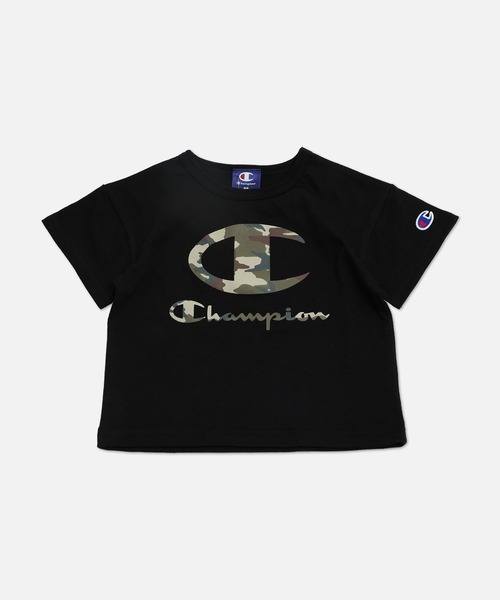 セール】champion / チャンピオン 迷彩ロゴ 半袖Tシャツ（Tシャツ 