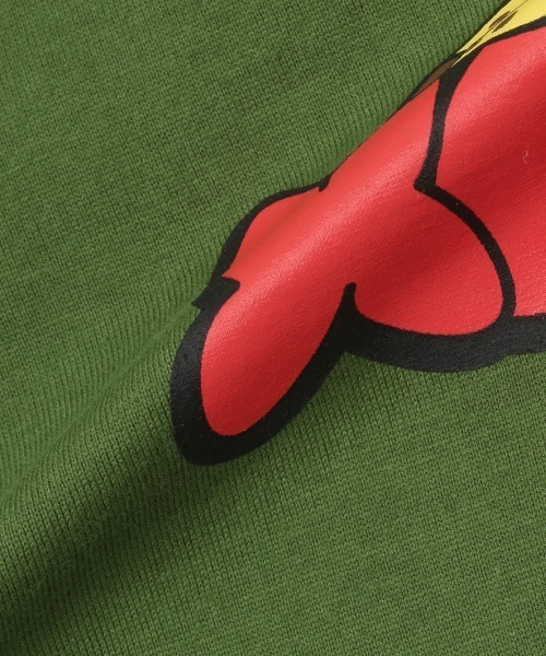 XLARGE KIDS（エクストララージキッズ）の「バッグバナナ&ロゴプリント長袖Tシャツ（Tシャツ/カットソー・キッズ・トップグレー/カーキ/ネイビー・80ｃｍ/90cm/100cm/110cm/120cm/130cm/140cm）」の7枚目の写真